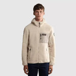 Napapijri Yupik Full Zip 3 Ανδρικό Fleece (Λευκό)