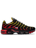 NIKE AIR MAX PLUS TN GRADIENT BLACK RED YELLOW